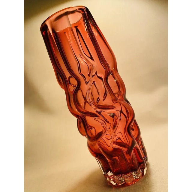 Brain Vase by Pavel Hlava for Borse Glas, 1968 For Sale - Image 6 of 7
