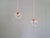 Metal Scalloped Clear Crystal Pendant Light, 1890s For Sale - Image 7 of 11