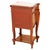 Wood Italian Hand-Carved Walnut Bedside Tables with Marble Tops, 1940s, Set of 2 For Sale - Image 7 of 9