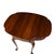 Hitchcock 1970s Pair Hitchcock Solid Cherry Drop Leaf Side Tables Queen Anne Style End Tables For Sale - Image 4 of 15