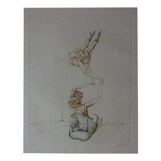 Hans Bellmer, The Equilibrists, Original Engraving For Sale