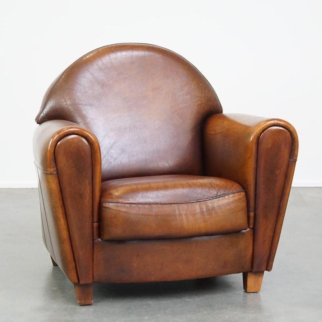 Armchair in Sheep Leather For Sale - Image 15 of 15