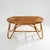 Wicker Coffee Table with Oval Top, 1950s For Sale - Image 4 of 15