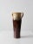 A striking vintage studio pottery vase, hand-crafted and signed by the artist, Berr. The tall form is accented by amphora-...