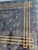 Vintage Chinese Chippendale Lexington Tortoiseshell Bronze Black Extra Long Tessellated Top Console Sofa Table For Sale - Image 11 of 15