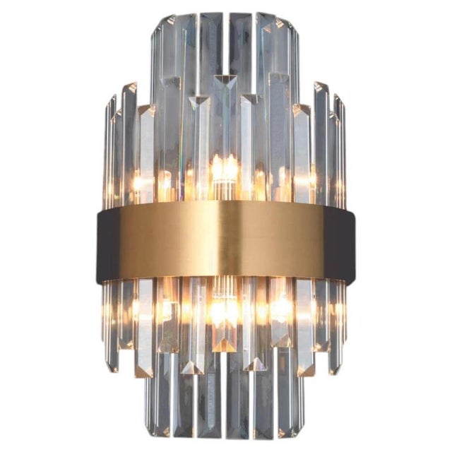 Collection Minerva Wall Lamp in Metal and Crystal by Jago For Sale - Image 17 of 17