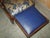 Antique Napoleonic Hardwood and Blue Leather Reclining Library Armchair by Robert Daws, 1830s For Sale - Image 13 of 18