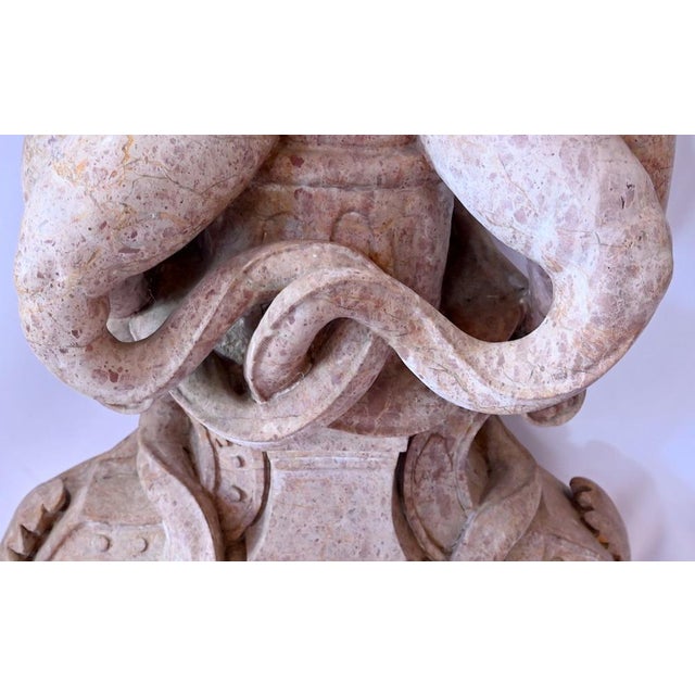 20th Century Marble Bolster, 1890s For Sale - Image 15 of 18