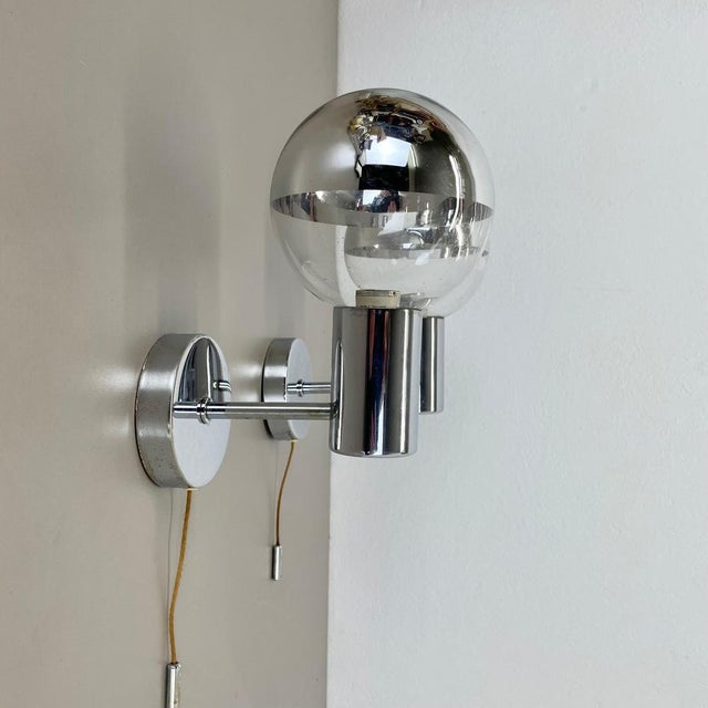 Set of Silver Cubic Wall Lights by Motoko Ishii for Staff Lights, 1970s, Set of 5 For Sale - Image 11 of 18