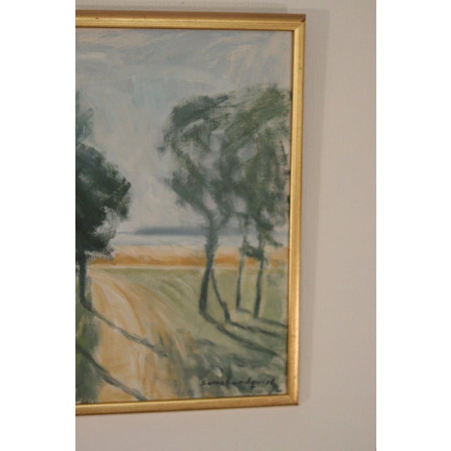 Sune Lundquist, Trees, 1960s, Oil on Canvas, Framed For Sale - Image 8 of 16