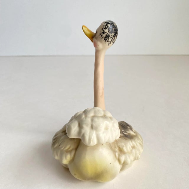 Ceramic Vintage 1960s Josef Originals Ostrich Figurine Anthropomorphic Hand Painted Porcelain For Sale - Image 7 of 12