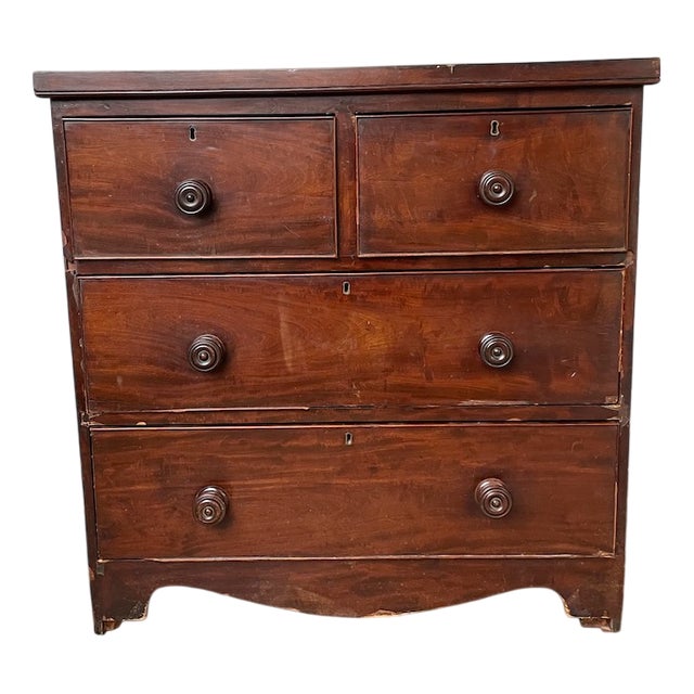 19th Century English Chest of Drawers, 1890s For Sale