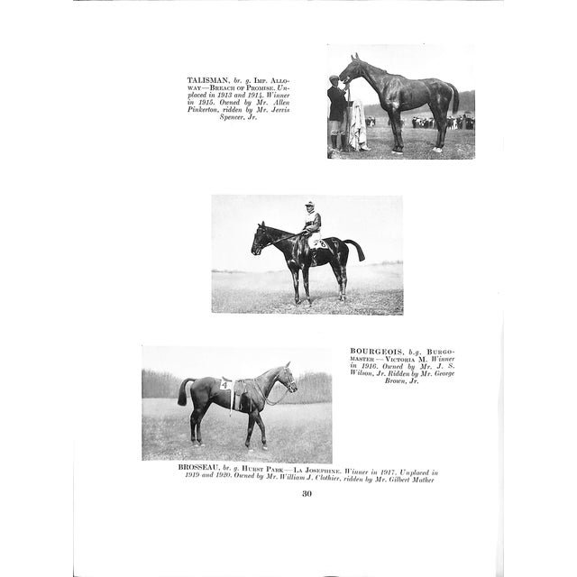 "History of the Maryland Hunt Cup 1894-1954" 1954 Rossell, John (Inscribed) For Sale In New York - Image 6 of 12