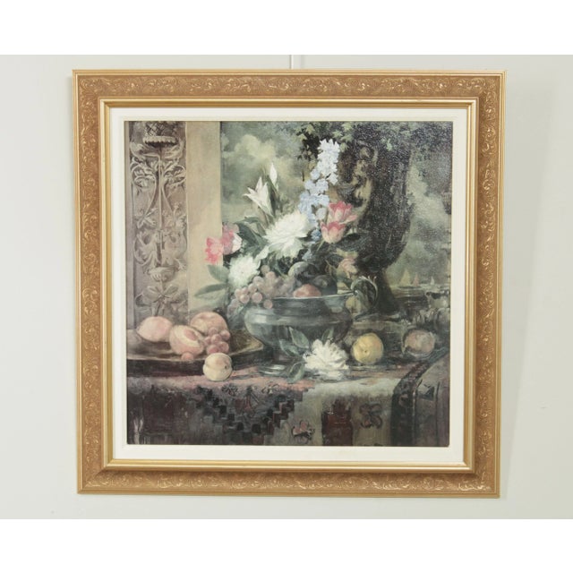 High Quality Gold Frame Floral Still Life Print