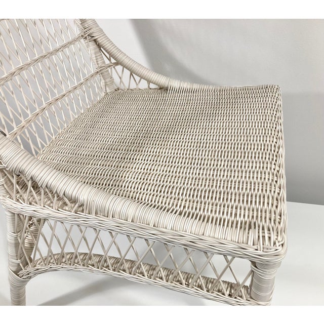 Water Mill Garden Side Chair by McGuire of San Francisco For Sale In Chicago - Image 6 of 7