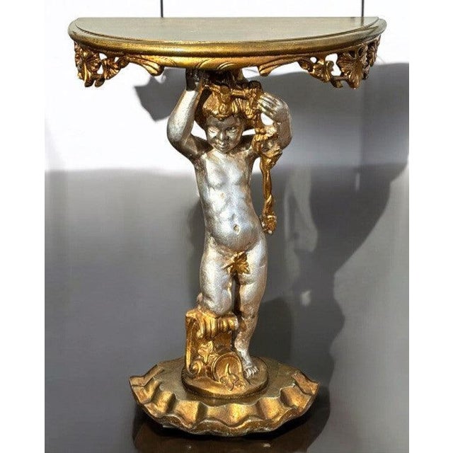 Console Table in Wood For Sale - Image 6 of 12