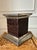 Vintage Leather and Silverplate Ralph Lauren Style Pillar Candleholder For Sale - Image 10 of 18