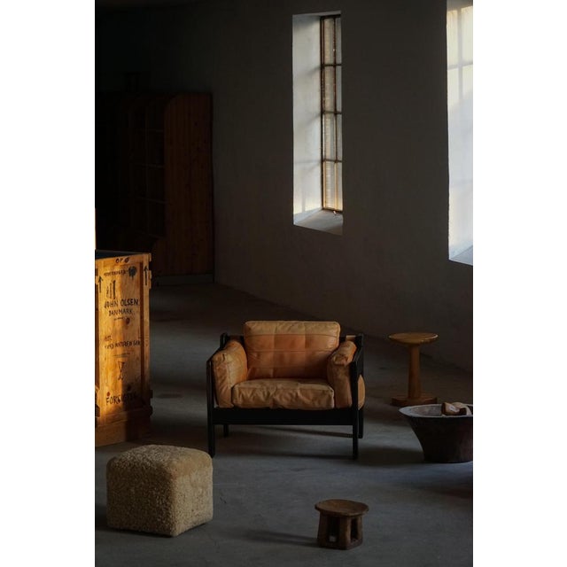 Easy Chairs in Wood and Leather by Rud Thygesen and Johnny Sørensen, 1970s, Set of 2 For Sale - Image 4 of 18