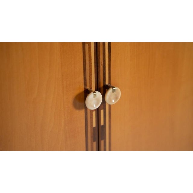 Wood Cabinet attributed to Afra and Tobia Scarpa, Italy For Sale - Image 10 of 11