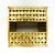 Drexel Heritage Vintage Ormolu Gold-Tone Metal Basketweave Tissue Box Cover – Hollywood Regency / Italian For Sale - Image 4 of 8