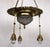 Antique Art Nouveau French Brass and Crystal Chandelier, 1890s For Sale - Image 12 of 13