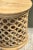 Late 20th Century Vintage Openwork Wood Side Table For Sale - Image 5 of 12