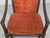 Vintage Upholstered Rattan Armchair For Sale - Image 13 of 18