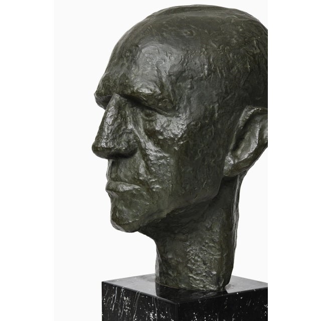 Sculpture of General Harald Petri For Sale - Image 6 of 9