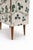 Scandinavian Modern Teak Commode with Clover Wallpaper by Josef Frank For Sale - Image 9 of 10