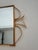 Mid-Century Italian Wall Mirror with Brass Frame and Decor, 1970s For Sale - Image 12 of 17