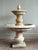 Vintage Boho Cast Stone Two Tier Fountain For Sale In West Palm - Image 6 of 10
