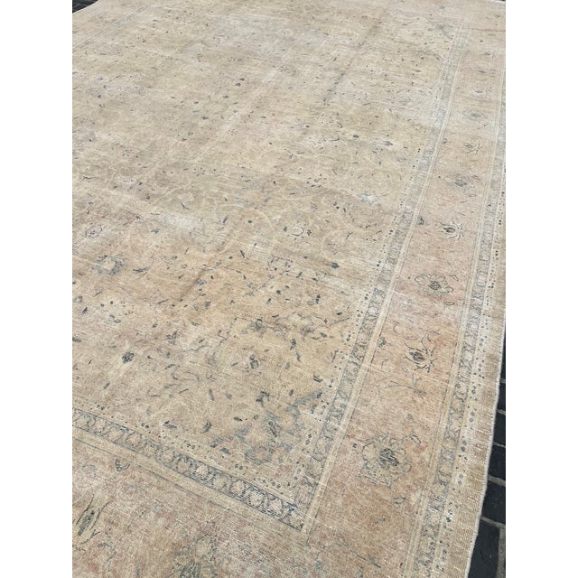 Traditional P51624 Vintage Mahal Carpet 11.0x16.08 For Sale - Image 3 of 9