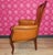 1960s Chippendale Chesterfield Armchair in Caramel Leather, 1960s For Sale - Image 5 of 11