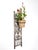 White Vintage Spanish Revival Wrought Iron Wall Planter Sconce For Sale - Image 8 of 16