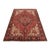Heriz Rug 9'9'' X 12'6'' Red Wool Vintage Tribal Hand-Knotted Oriental Carpet For Sale