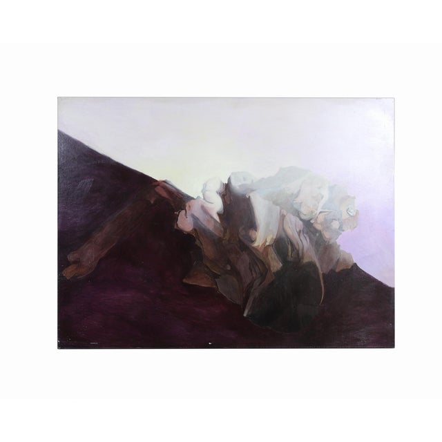 J. Dupain, Abstract Composition, 1960, Oil Painting on Canvas For Sale - Image 10 of 10