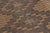 Tribal Vintage Tuareg Mat in Brown and Beige With Diamond Geometric Patterns For Sale - Image 3 of 7