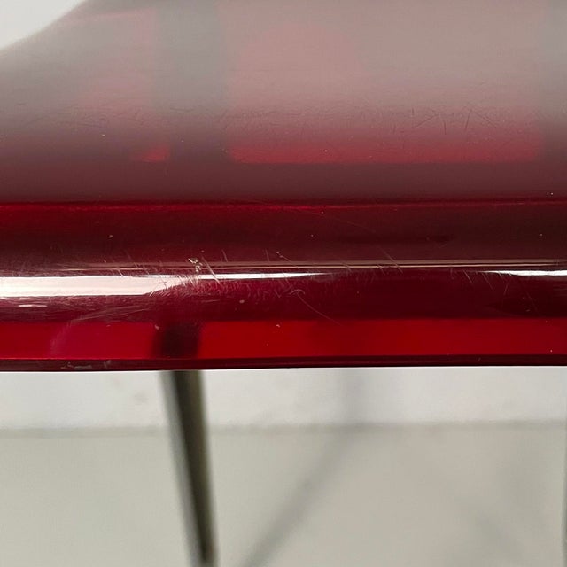 Art Deco Italian Bakelite and Metal Stool, 1930s For Sale - Image 6 of 18