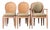 Vintage Carved Faux Bois Dining Chairs - Set of 6 For Sale