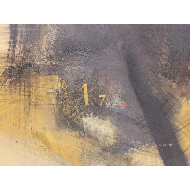 Andrés Mende, Informal Abstract Composition, 2015, Mixed Media For Sale - Image 7 of 16