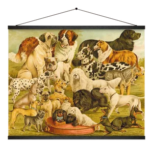 Dog Breeds Wall Hanging