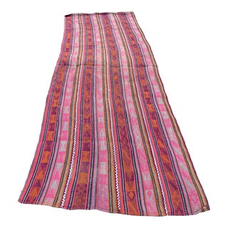 1920s Vintage Nomadic Flatweave Kilim Rug For Sale