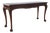 Lane Chippendale Mahogany Clawfoot Sofa Table For Sale