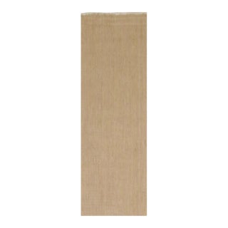 Rug & Kilim’s Modern Textural Extra-Long Runner Rug in Beige-Brown & Cream Tones - 2'7" X 8' For Sale