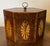 Antique Early 19th Century English George III Hexagonal Mahogany Tea Caddy of Elegant Proportion With Paterae Fan Inlay For Sale - Image 4 of 18