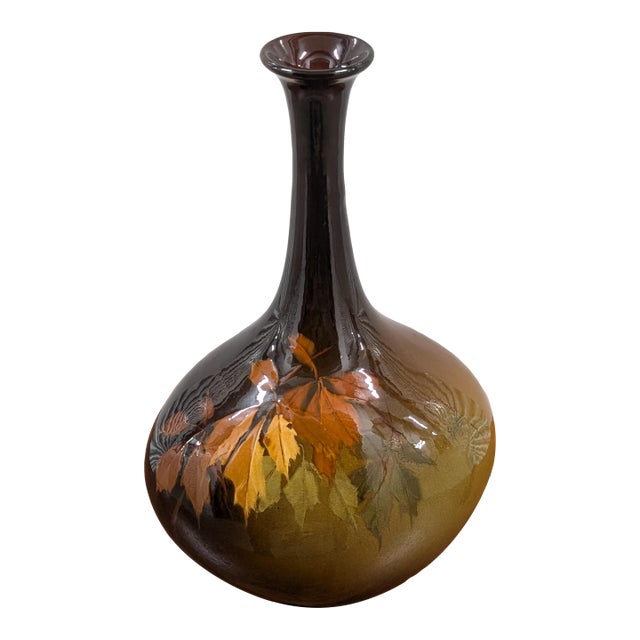 Vintage J. B. Owens Pottery Utopia Line Vase 1055 For Sale