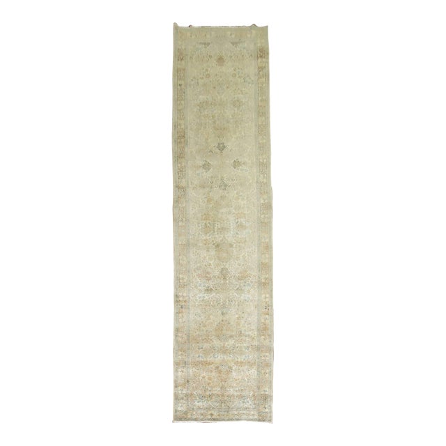 Zabihi Collection Fine Antique Kirman Runner For Sale