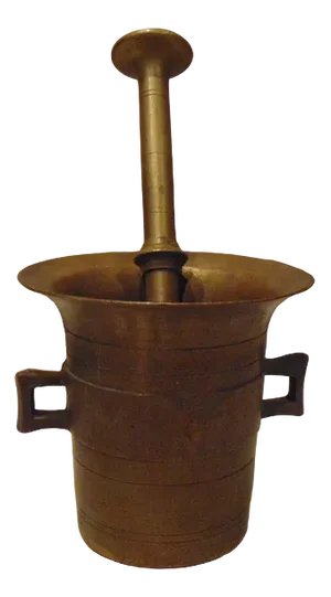 Pre-War Bronze Mortar, 1890s