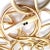 Metal 1990s Hermes Caleche Extra Long or Layered Circle Link Yellow Gold Chain Necklace For Sale - Image 7 of 11