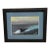 Contemporary Framed Oil on Board Seascape “Solidarity Boat” Artist Signed Ecuador For Sale